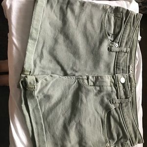 Green shorts!